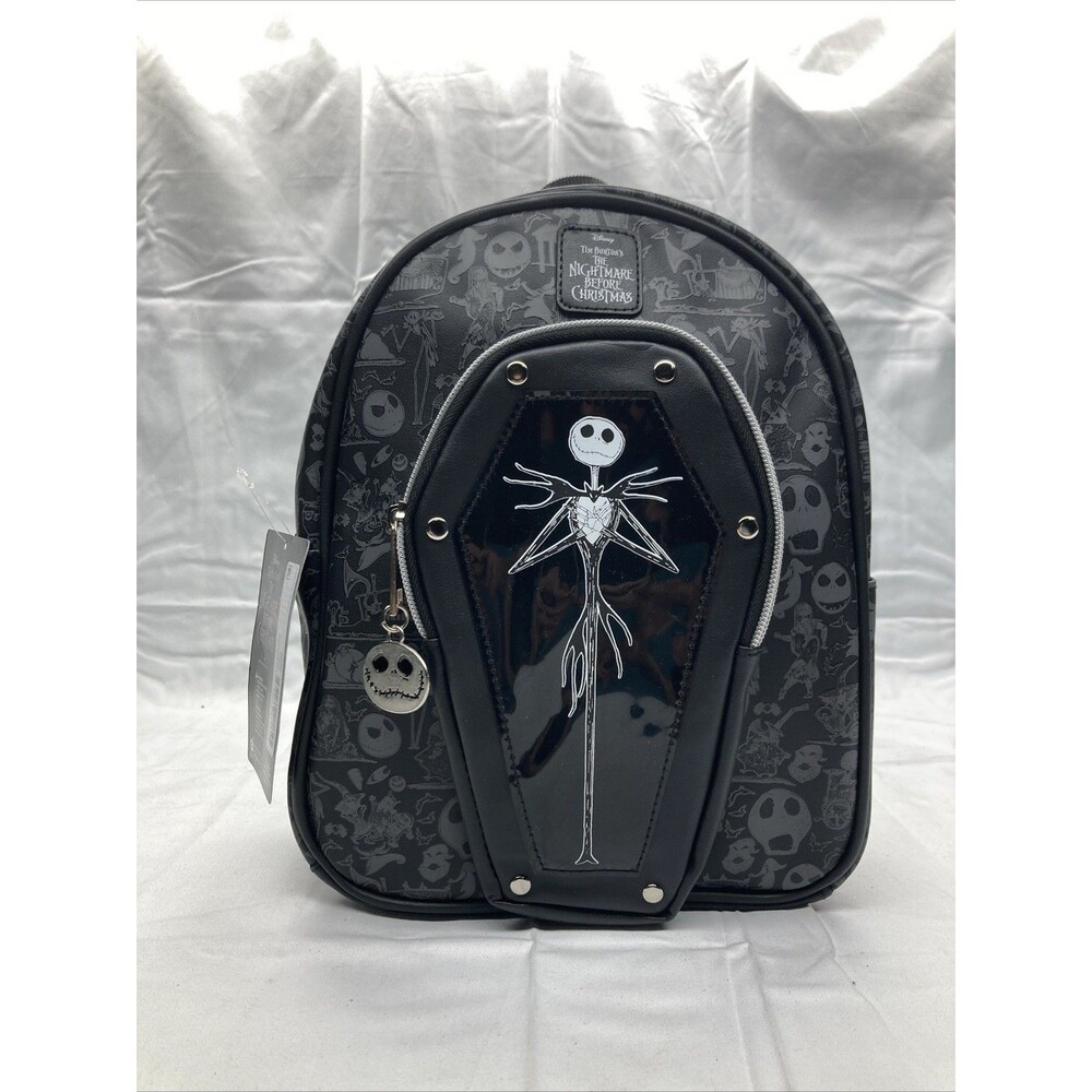 2024 Disney Nightmare Before Christmas Coffin Jack 10.5" Mini Backpack NWT